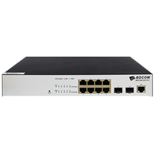 BDCOM S2510-C Switch managed 8 ports 1000M TX, 2 100/1000M SFP ports