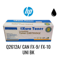 Toner Compatible HP Q2612A/ CAN FX-9/ FX-10 UNI BK NOIR