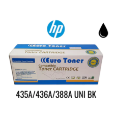 Toner Compatible HP 435A/436A/388A UNI BK NOIR