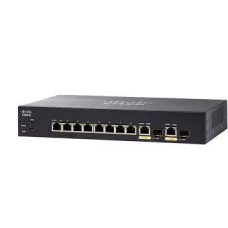 Switch géré PoE Gigabit 10 ports Cisco SG350-10MP