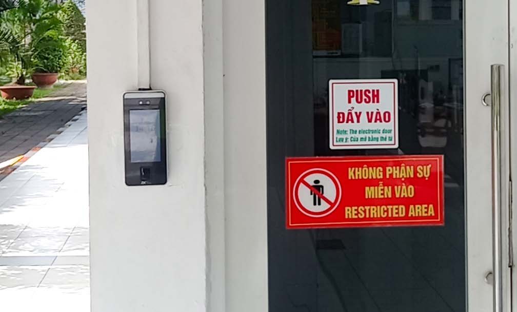 الصورة 2 من دراسة حالة ZKTeco: التحكم في الدخول بالتعرف على الوجه في مكاتب Syngenta Vietnam