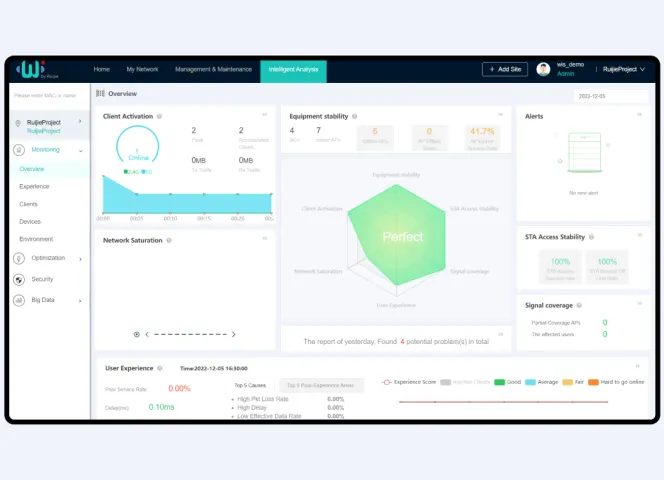 الصورة 4 من دراسة حالة Ruijie: شركة لوجستية في دبي (الإمارات): شبكة Wi-Fi اقتصادية لمستودعات عالية الرفوف