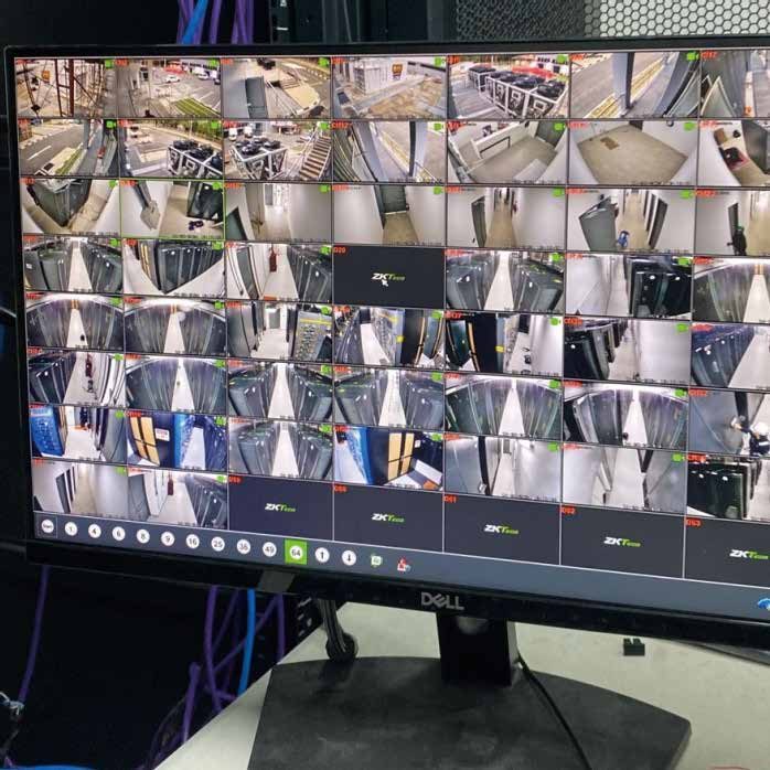 Image 3 de l'étude de cas ZKTeco : UNN (Brunei) : sécurité intégrée, contrôle d'accès et vidéosurveillance d'un centre de données