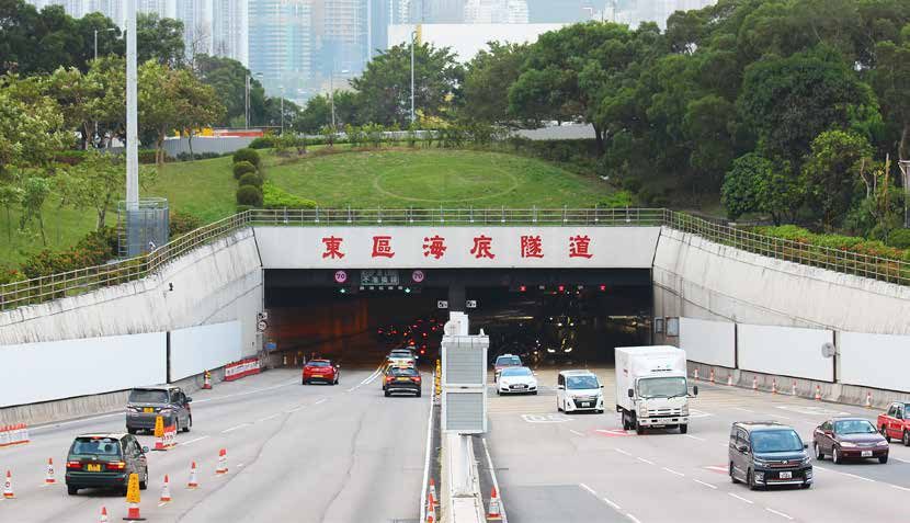 صورة دراسة حالة ZKTeco: نفق Eastern Harbour Crossing (هونغ كونغ): حضور مخصص لمشغلي النفق