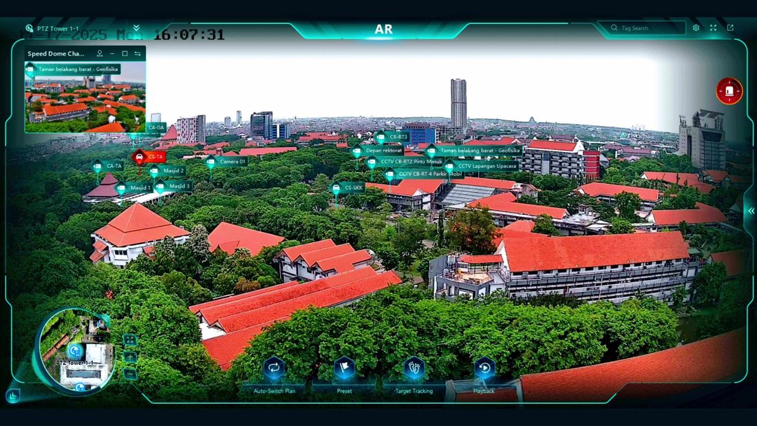 الصورة 4 من دراسة حالة Hikvision: معهد ITS سورابايا (إندونيسيا): حرم جامعي موحد بالتعرف على الوجه ولوحات الترقيم