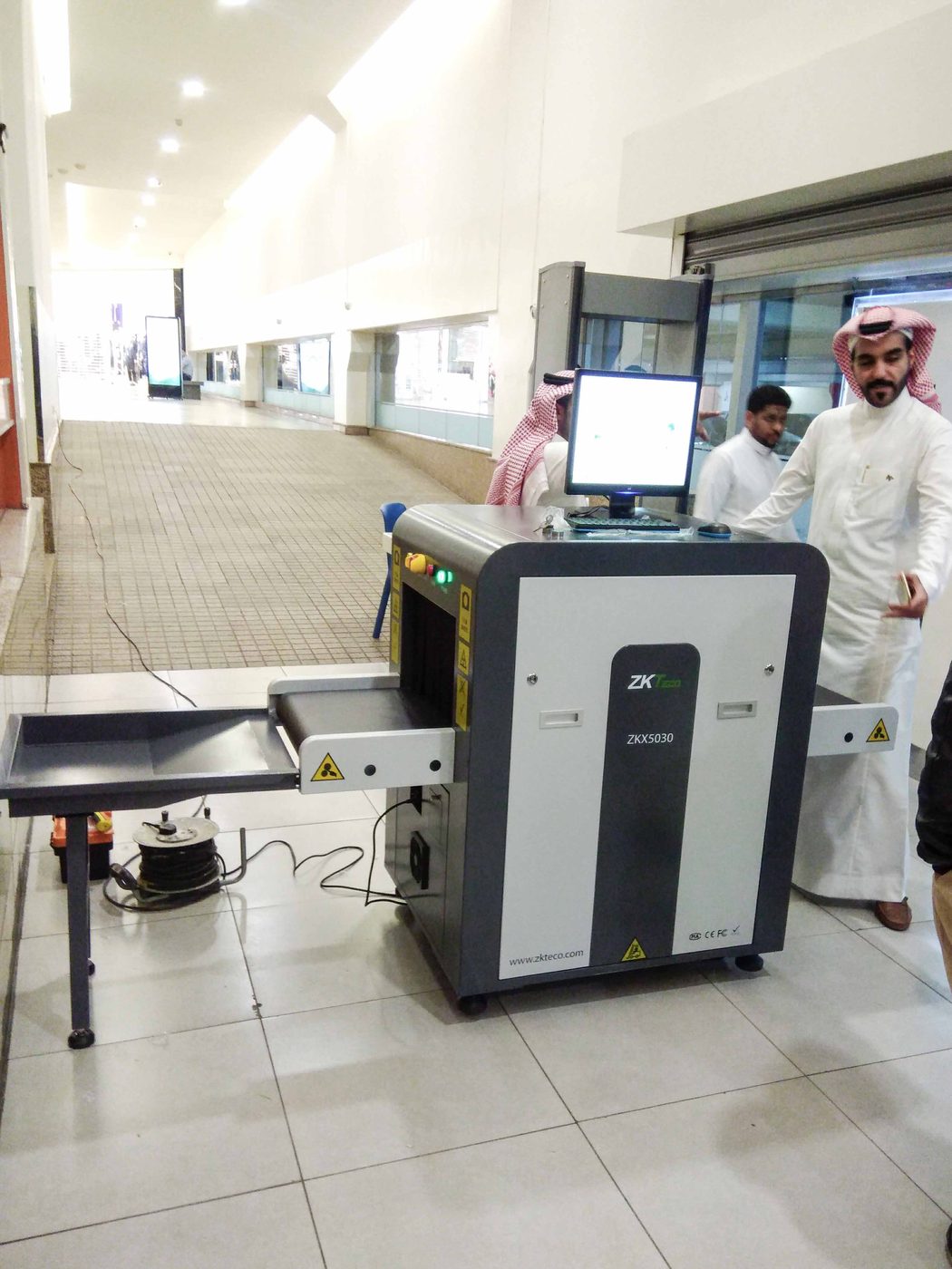 صورة دراسة حالة ZKTeco: Arabian Centers في السعودية: بوابات كشف معادن وأجهزة أشعة سينية في المراكز التجارية