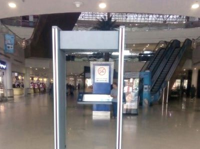 Image de l'étude de cas ZKTeco : Othaim Mall (Arabie saoudite) : détection de métaux aux entrées d'un centre commercial