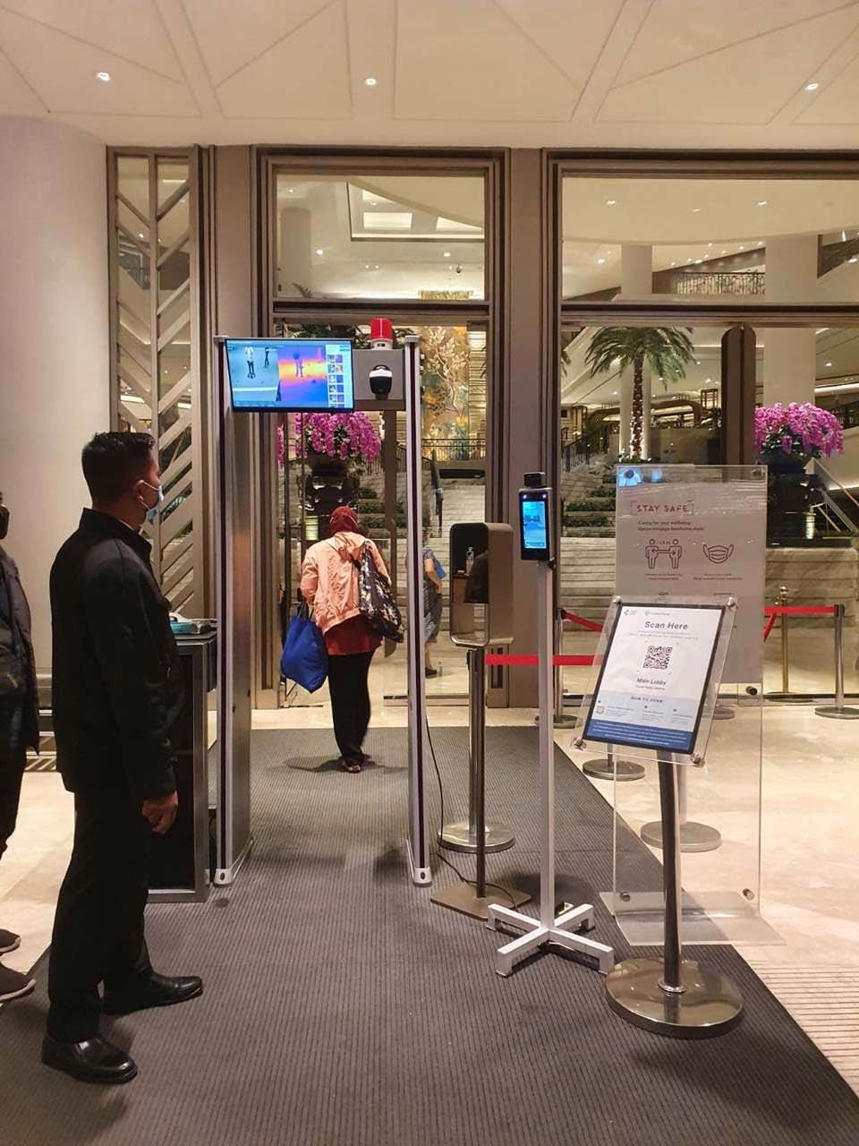 صورة دراسة حالة ZKTeco: كشف المعادن والأسلحة عند مداخل فندق Grand Hyatt Jakarta (إندونيسيا)