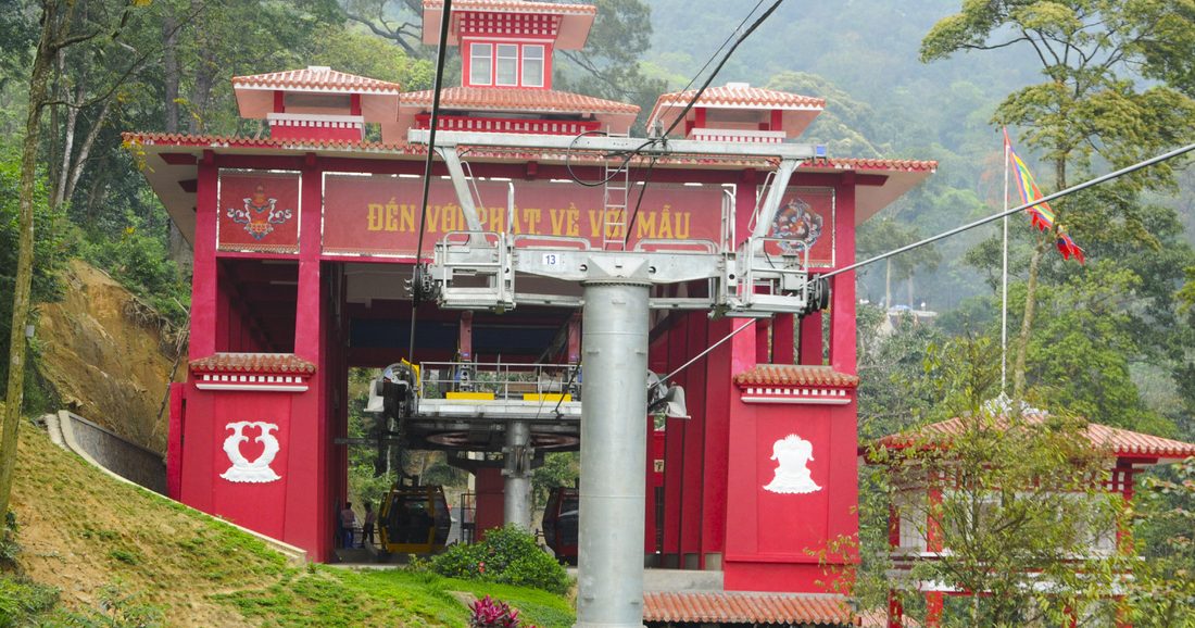 Image de l'étude de cas ZKTeco : Site touristique de Tay Thien (Vietnam) : contrôle des entrées
