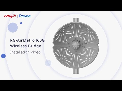 RG-AirMetro460G Wireless Bridge Installation Video