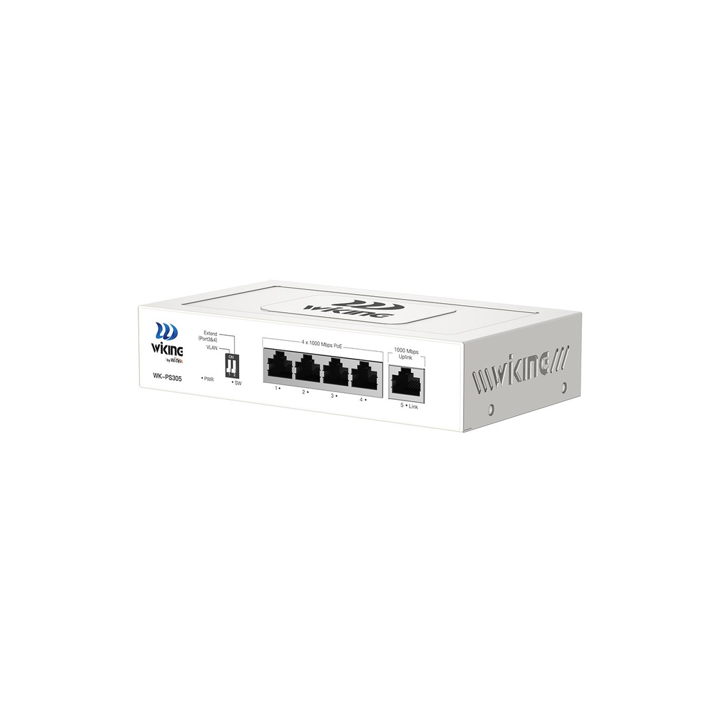 WK-PS305 Wi-Tek - Switch PoE 5 ports Gigabit