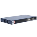DS-3E1520P-EI/M Hikvision - Switch PoE smart 16 ports Gigabit