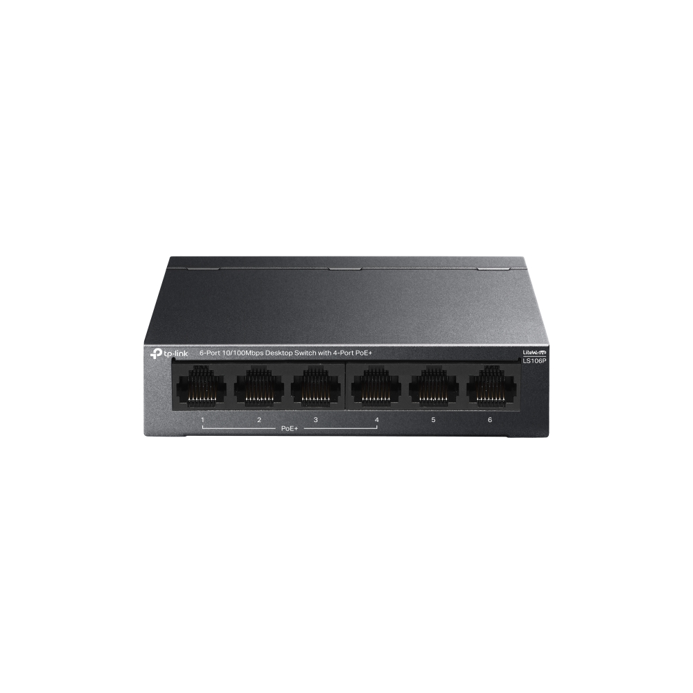 LS106P TP-Link - Switch de bureau non administrable 6 ports