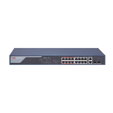 DS-3E1318P-EI/M Hikvision - Switch PoE 16 ports