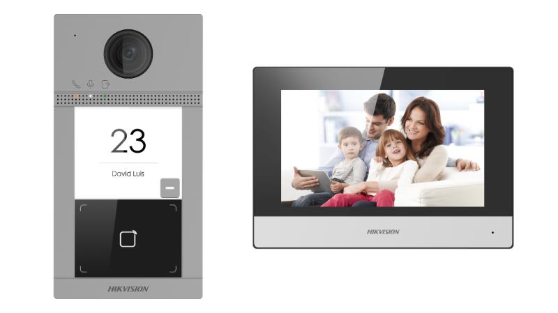 DS-KIS604-S Hikvision - طقم إنتركم مرئي IP