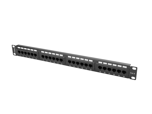 لوحة توصيل 24 منفذا Cat 6