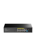 GS1010PE Cudy - Switch PoE+ 8 ports Gigabit, 2 ports Gigabit de liaison montante, 120 W