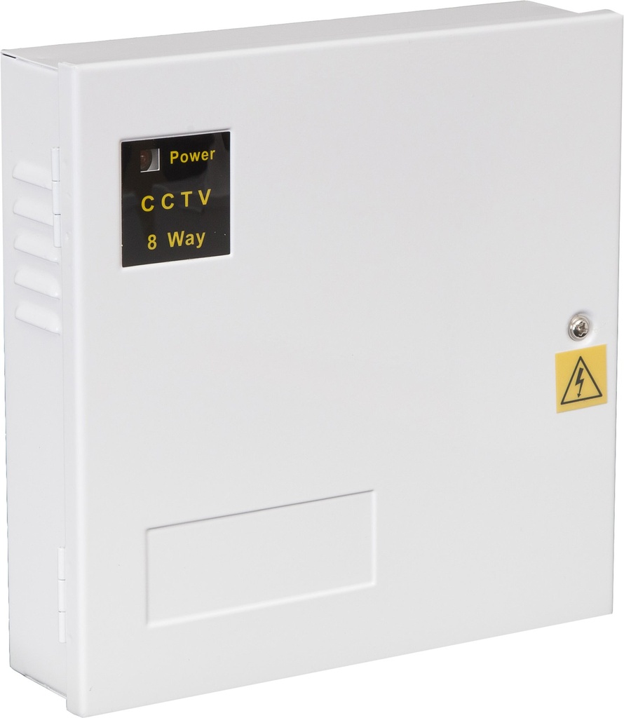 HD8CH60W - وحدة تغذية بالتبديل لكاميرات المراقبة