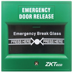 ZKABK900A-R/G ZKTeco - Bris de glace d'urgence pour portes de sortie et de secours