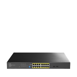 GS1020PS2 Cudy - سويتش PoE+ ‏16 منفذا Gigabit، 2 SFP، 300 W