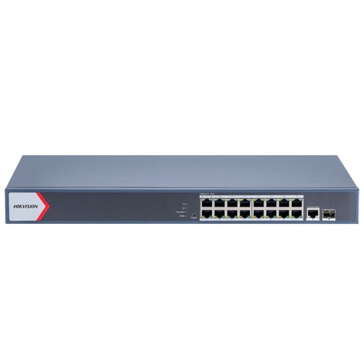 DS-3E1518P-EI Hikvision - Switch PoE 16 ports Gigabit