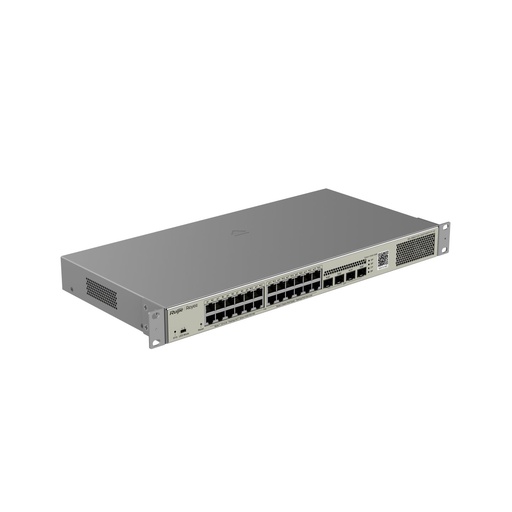 RG-NBS3100-24GT4SFP-P Ruijie - Switch PoE administrable L2 24 ports Gigabit, 4 SFP