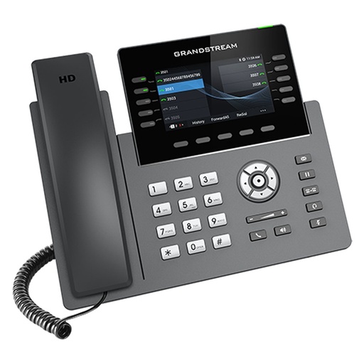 GRP2615 Grandstream - هاتف IP أسود
