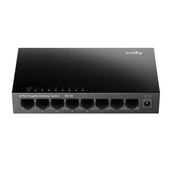 GS108 Cudy - Switch Gigabit 8 ports en métal