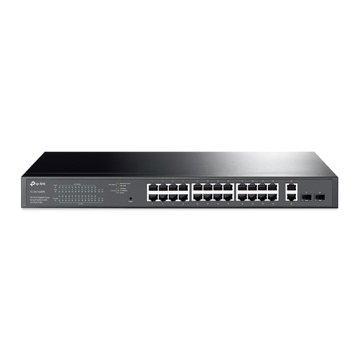 TL-SG1428PE TP-Link - Switch PoE 24 ports Gigabit, 2 SFP, 250 W